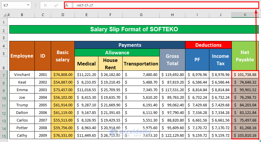 You are currently viewing Creating a Comprehensive Salary Sheet in Excel with Formulas