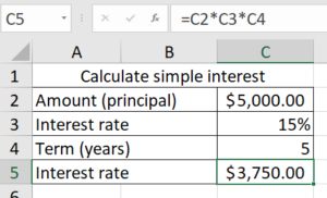 Read more about the article Simple Interest Formula in Excel: A Comprehensive Guide