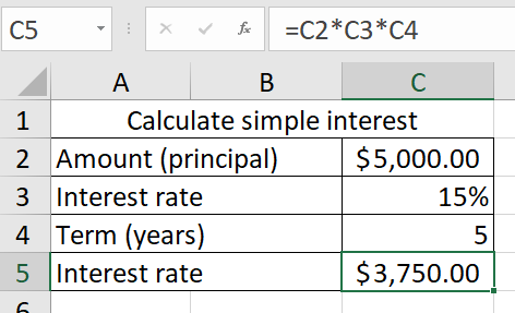 You are currently viewing Simple Interest Formula in Excel: A Comprehensive Guide