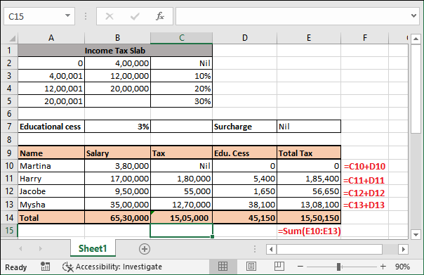You are currently viewing TDS Calculation Formula in Excel: Understanding and Application
